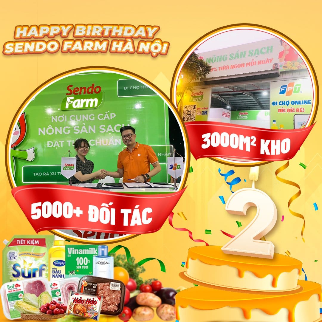Chúc mừng sinh nhật Sendo Farm Hà Nội - Cùng thổi nến 2 tuổi.jpg